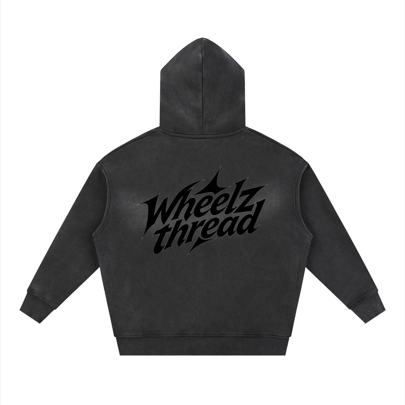 Wheelz thread zip up hoodie