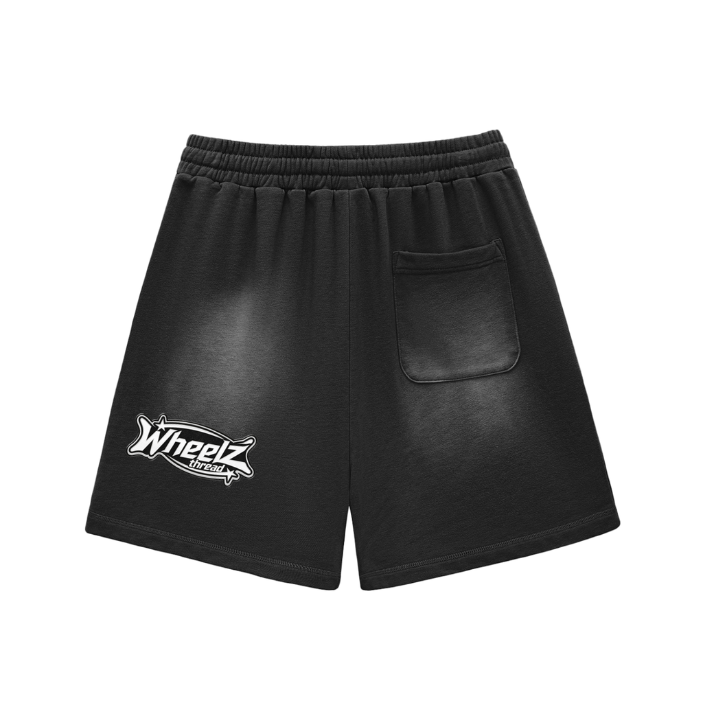 Wheelz thread cotton shorts