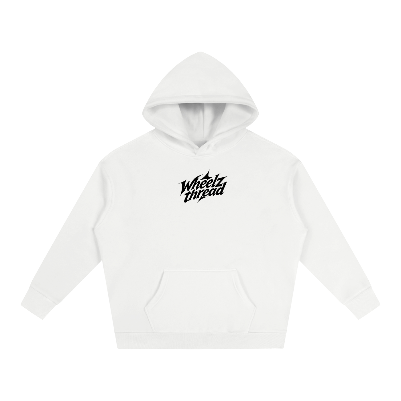 Graffiti style wheelz thread hoodie